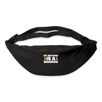 Krebs Im Kindesalter Childhood Cancer Awareness - Gürteltasche - Schwarz - Vorne
