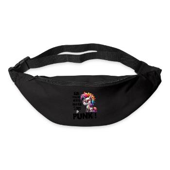 Je m’en fiche - Schmeiss alles hin werd Punk Punkrock - Sac banane - noir - Devant