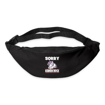 Sorry Keinen Bock Einhorn - Gürteltasche - Schwarz - Vorne