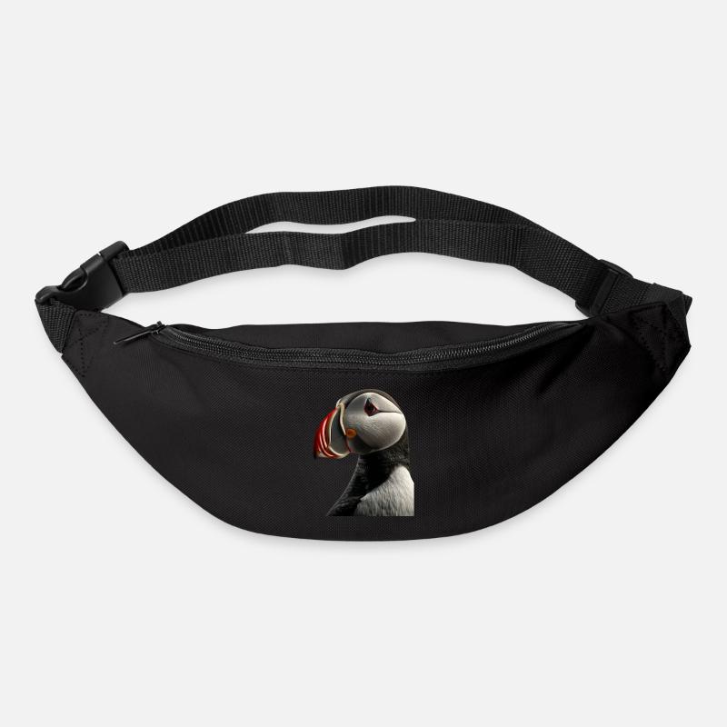 Papageientaucher - Gürteltasche - Schwarz