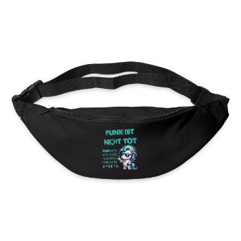 Festival Fun I'm old but punk isn't dead - Bum bag - black - Front
