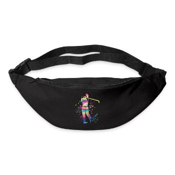 Golfer Colorsplash Kids Miniature Golf - Bum bag - black - Front