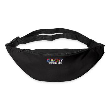 Equality LGBTQ Rainbow Flag LGBTQ Pride - Bum bag - black - Front