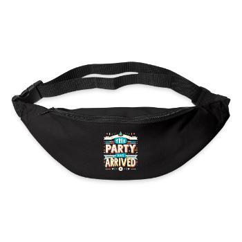 The Party Has Arrived 13 - Gürteltasche - Schwarz - Vorne