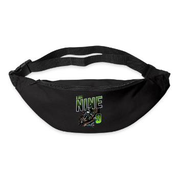 Motocross 9th Birthday - Bum bag - black - Front