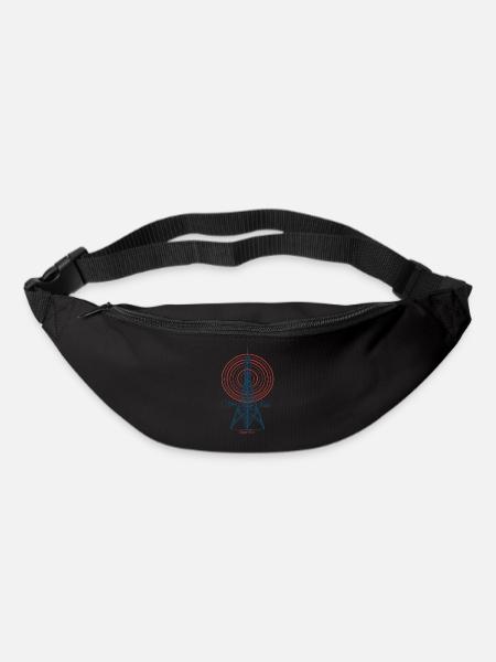 Stolzer Amateurfunk-betreiber - Gürteltasche - Schwarz