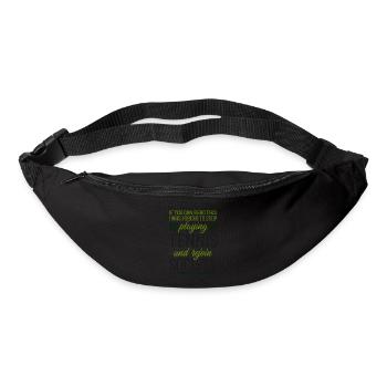 Funny Tennis Player Racket If You - Bum bag - black - Front