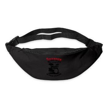 Legenden altern nicht sie gehen Schlagzeug - Gürteltasche - Schwarz - Vorne