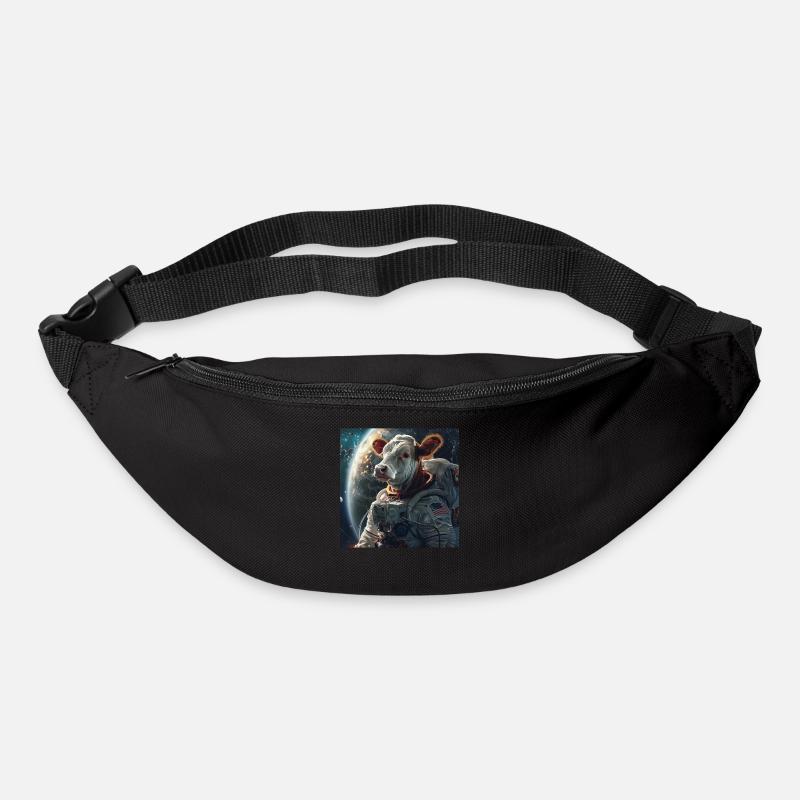 Kuh - Gürteltasche - Schwarz