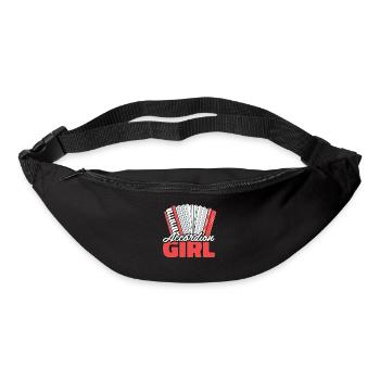 Akkordeon - Gürteltasche - Schwarz - Vorne