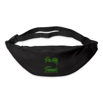 Funny Tennis Player Racket I Like - Bum bag - black - Front