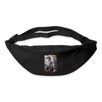 Drachen - Gürteltasche - Schwarz - Vorne
