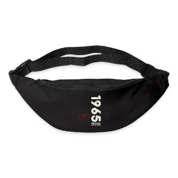 59. Geburtstag Legende Oktober 1965 Jahrgang 65 - Gürteltasche - Schwarz - Vorne