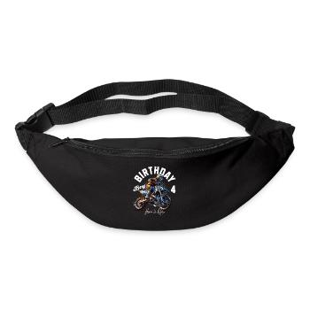 Motocross 4th Birthday - Bum bag - black - Front