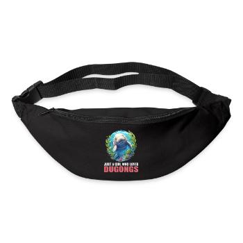 Dugongs Lamantins Dugong - Sac banane - noir - Devant