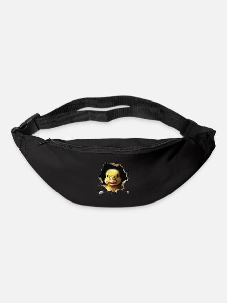 Ente - Gürteltasche - Schwarz