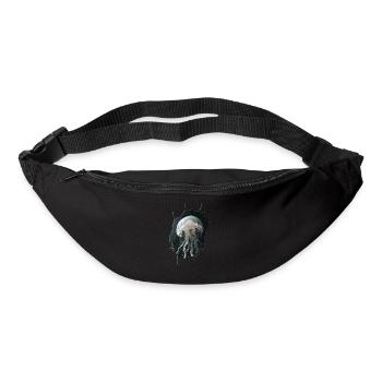 Qualle - Gürteltasche - Schwarz - Vorne