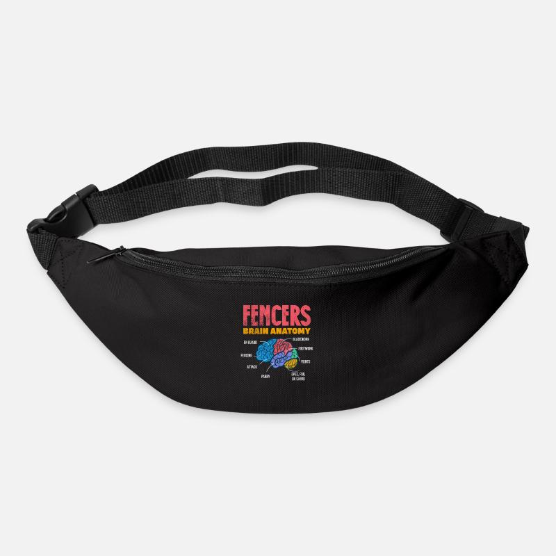 Escrime - Sac banane - noir