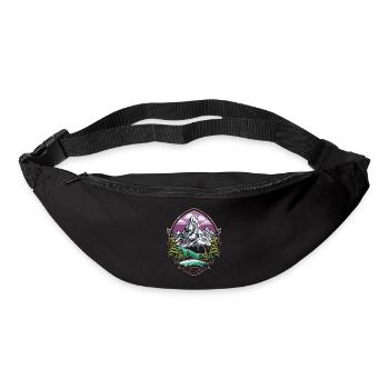 Berge Mountains - Bum bag - black - Front
