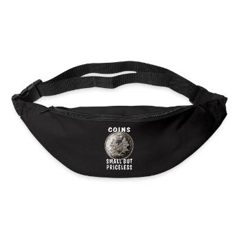 COINS SMALL BUT PRICELESS - Bum bag - black - Front
