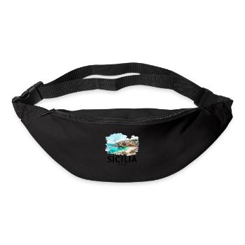 Sicilia Italia, sicilian - Gürteltasche - Schwarz - Vorne