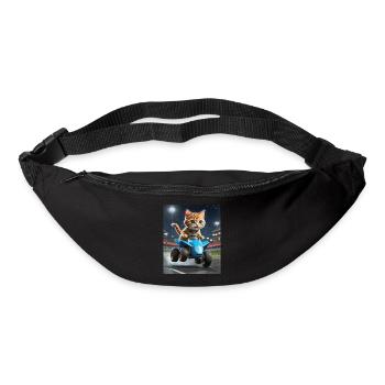 Speedy Whiskers - Chariot de course sur VTT Speedy - Sac banane - noir - Devant