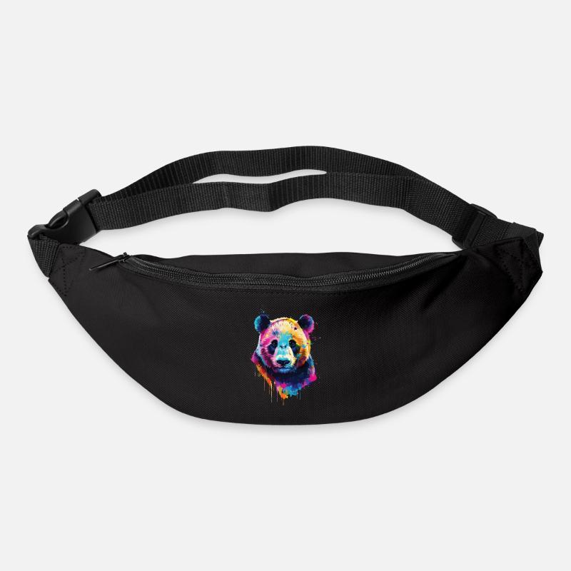 Panda - Gürteltasche - Schwarz
