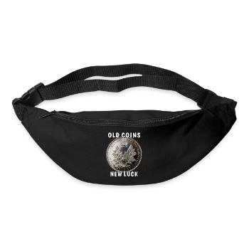 ÖLD COINS NEW LUCK - Gürteltasche - Schwarz - Vorne