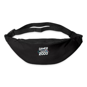 Gamer Since 2000 Geek Birthday Gift - Bum bag - black - Front
