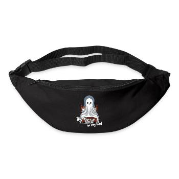 Halloween Sheet In Bed Funny Saying - Bum bag - black - Front