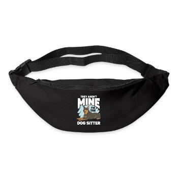 Dog Walker Professional Pet Sitter Dog Walking - Bum bag - black - Front