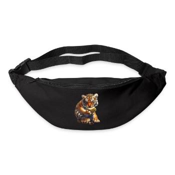 Tiger - Bum bag - black - Front