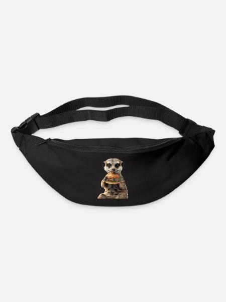 Erdmännchen - Gürteltasche - Schwarz