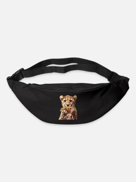 Guépard - Sac banane - noir