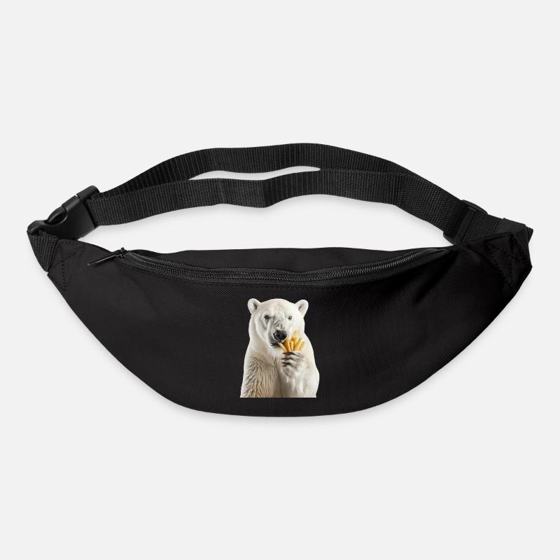 Eisbär - Gürteltasche - Schwarz
