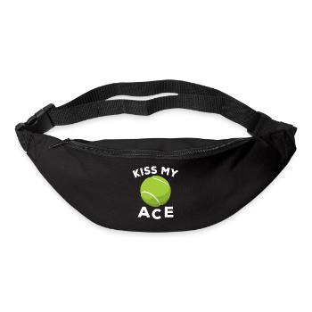 Sport Racket Kiss Ace Racquet Tennis - Bum bag - black - Front