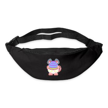 Mouse Easter Easter Egg - Bum bag - black - Front