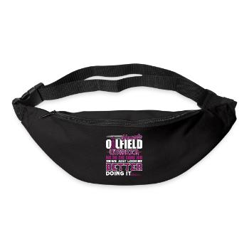 Oilfield Worker Female Oilfield Worker - Bum bag - black - Front