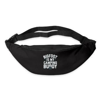 Bigfoot Believer Sasquatch Cryptid Forest Creature - Bum bag - black - Front