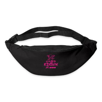 Limited Edition 2000 Geburtstag 2000 Geboren - Gürteltasche - Schwarz - Vorne
