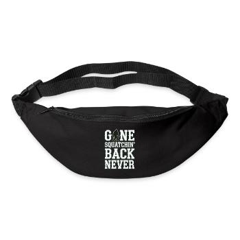Bigfoot Believer Sasquatch Cryptid Forest Creature - Bum bag - black - Front