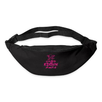 Limited Edition 2024 Geburtstag 2024 Geboren - Gürteltasche - Schwarz - Vorne