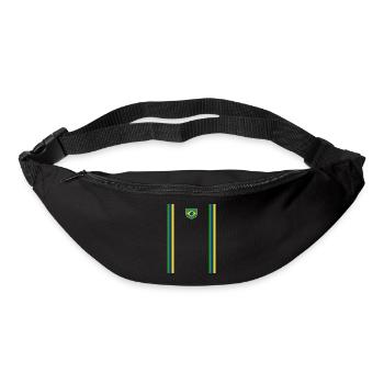 Brasilien Brazil shirt Brasilianer Rio de Janeirao - Gürteltasche - Schwarz - Vorne