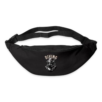 Tauchen Taucher - Gürteltasche - Schwarz - Vorne