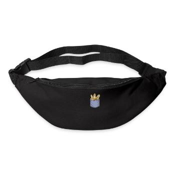 Mineraliensammeln Brusttasche Geologe Mineral - Gürteltasche - Schwarz - Vorne