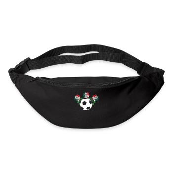 Mexico Mexico Mexican Gift Flag Football - Bum bag - black - Front