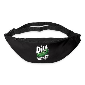 Cucumber Pickle Pickle Food Dill - Bum bag - black - Front