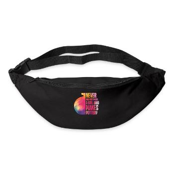 Pottery Ceramics Artist Watercolor - Bum bag - black - Front