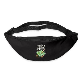 Escouade de cartographes - Sac banane - noir - Devant