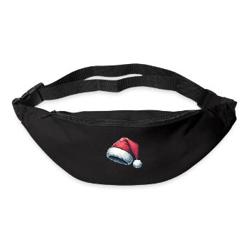 Sleep lazy Santa Claus This is my Christmas pajama - Gürteltasche - Schwarz - Vorne